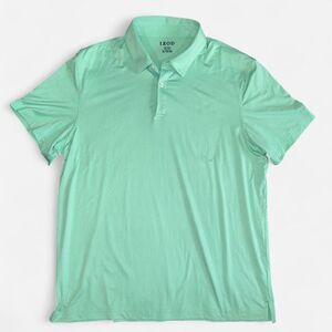 IZOD Turquoise Collared Polo Golf Shirt